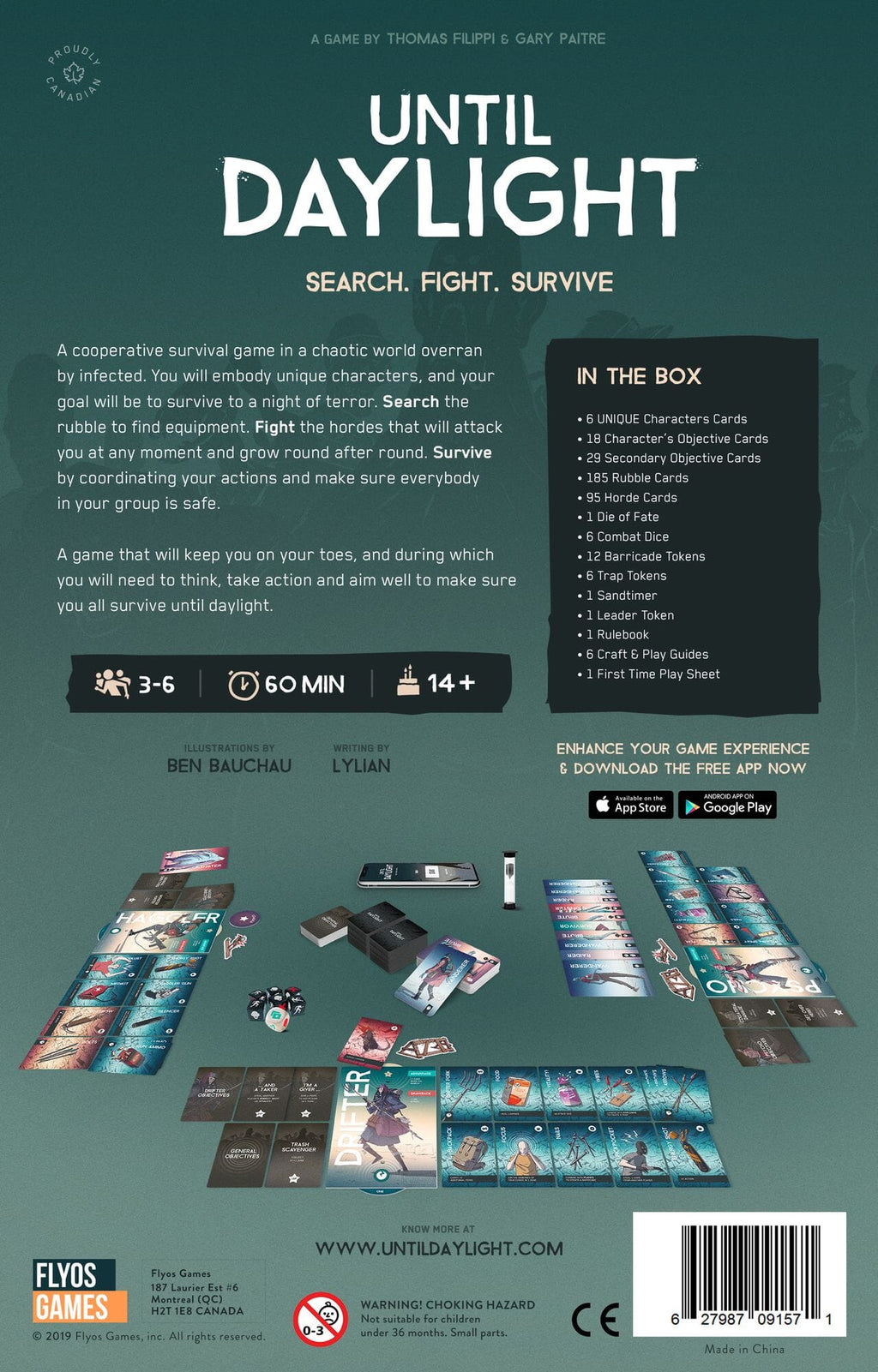 Until Daylight Board Games Not specified