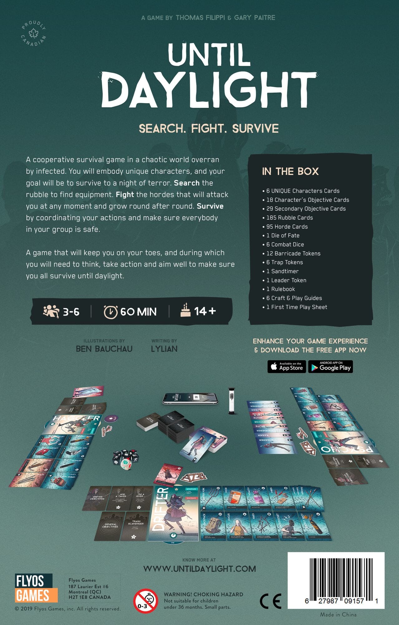 Until Daylight Board Games Not specified