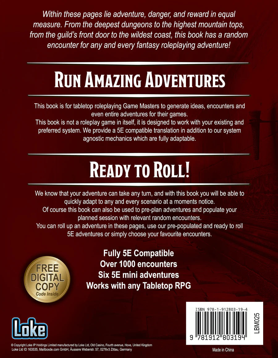 Untold Encounters of the Random Kind RPG Loke