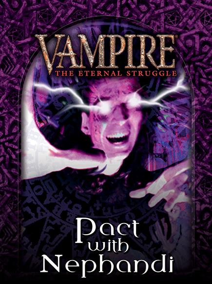 Vampire: The Eternal Struggle - Pact with Nephandi Starter Deck CCG Black Chantry