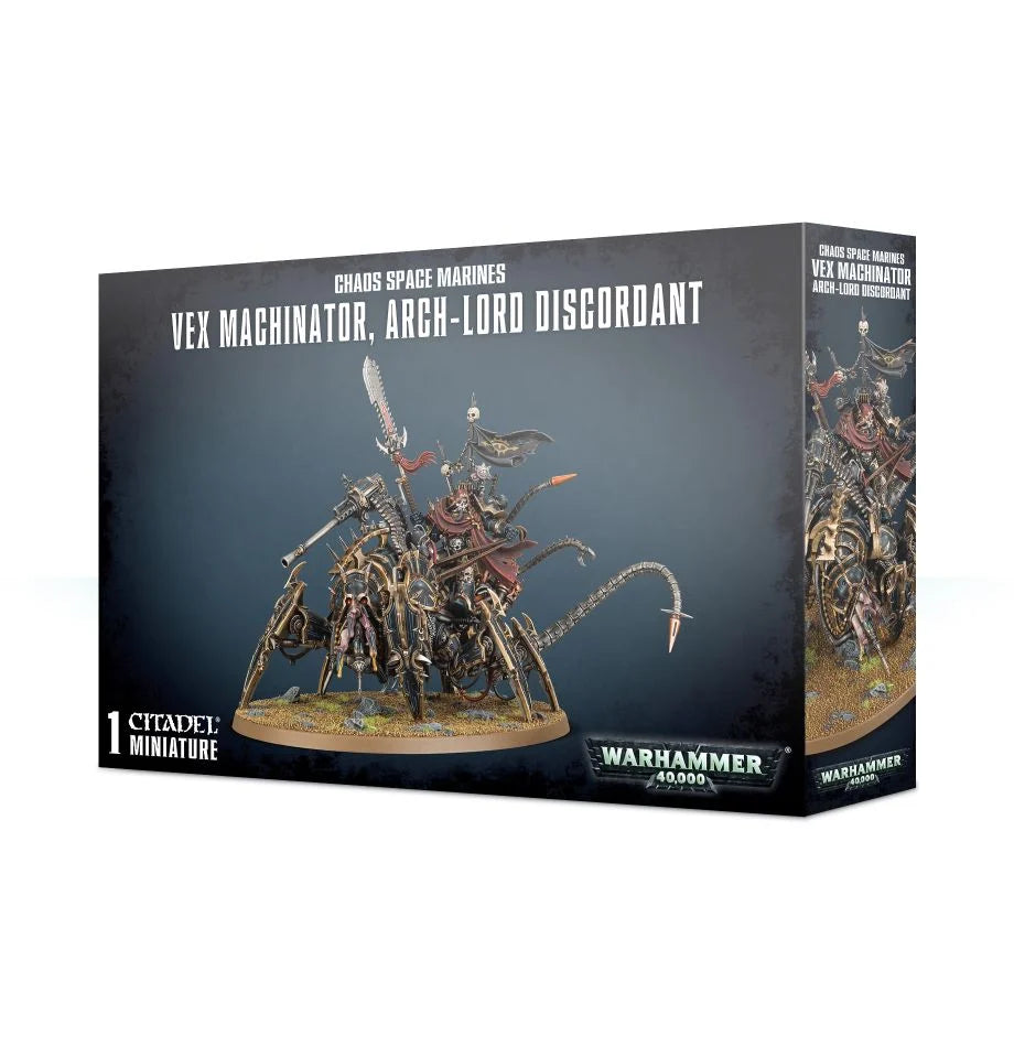 Vex Machinator, Arch-Lord Discordant Miniatures Games Workshop 