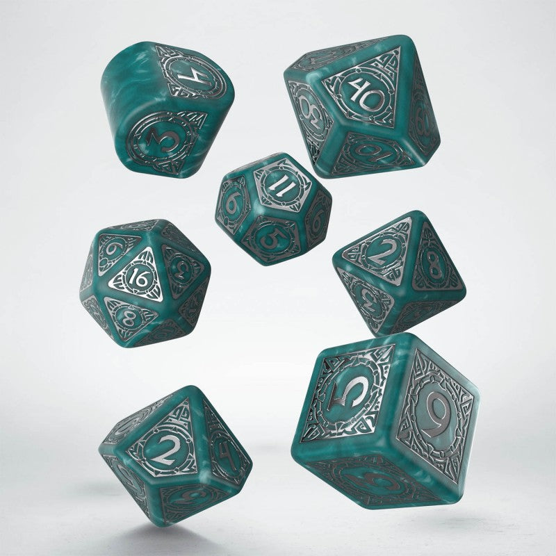 Viking Modern RPG Dice Set Dice Q Workshop Mjolnir