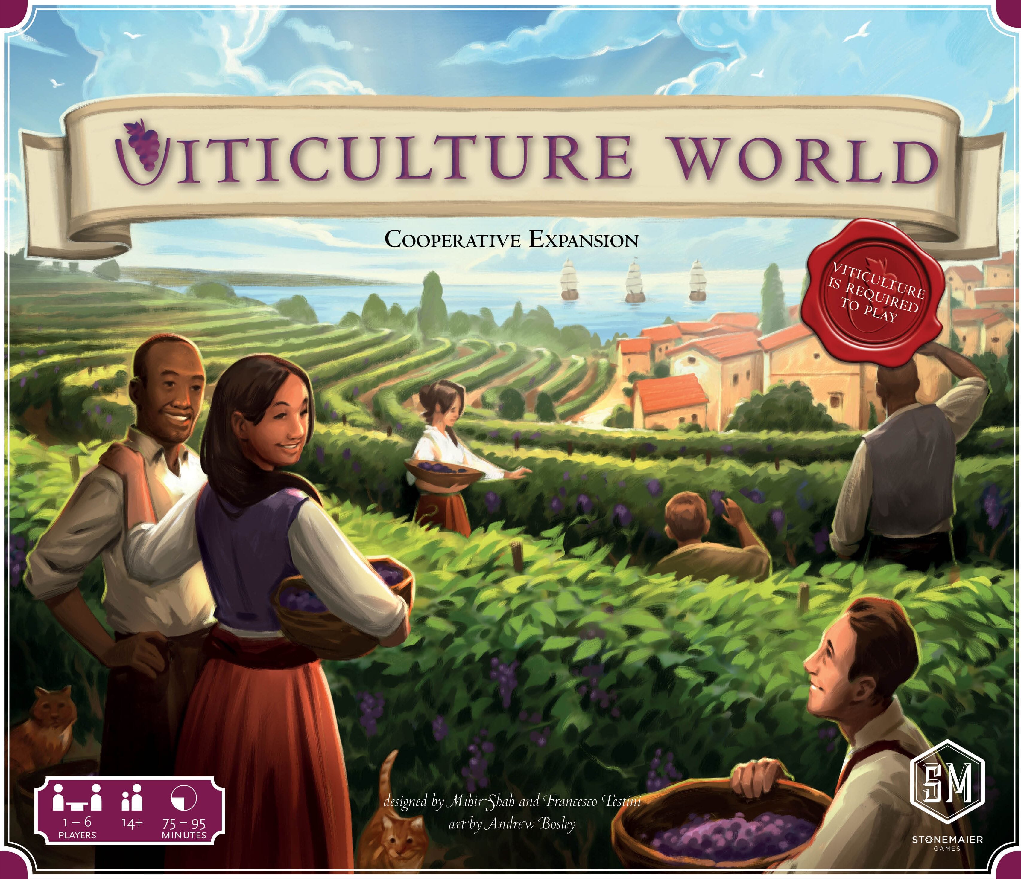 Viticulture World Board Games Stonemaier