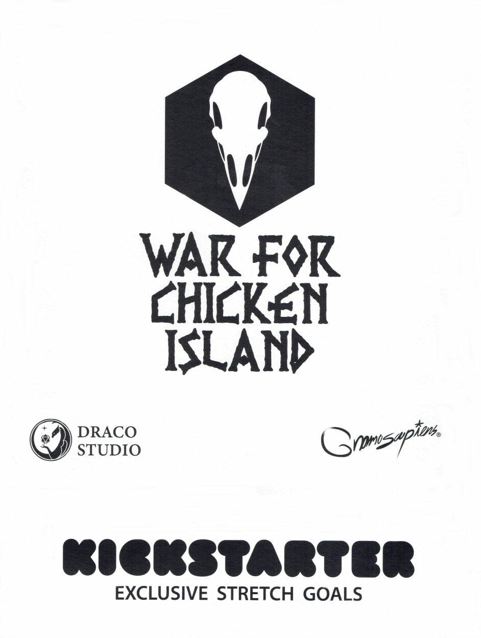 War For Chicken Island: Kickstarter Exclusive Stretch Goals Board Games Draco Studios
