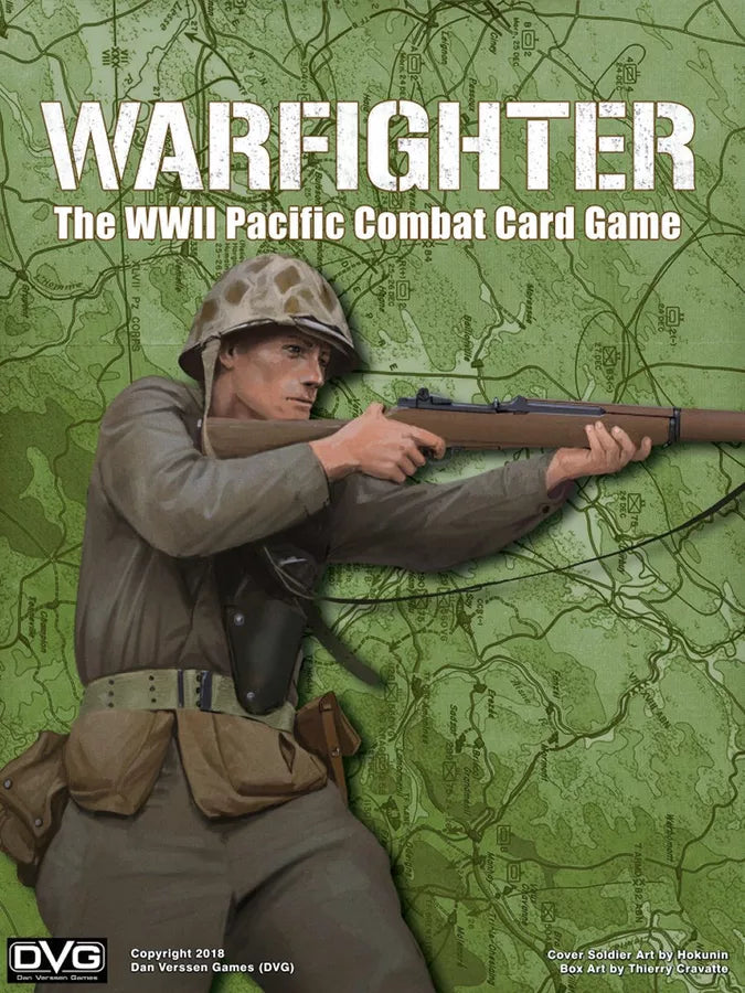 Warfighter: The WWII Pacific Combat Card Game Card Games Dan Verssen Games 