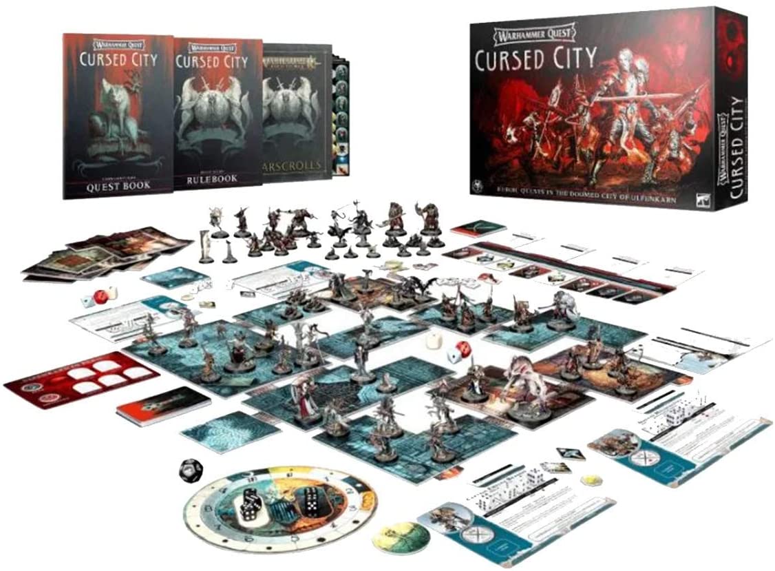 Warhammer Quest: Cursed City Board Game Games Workshop