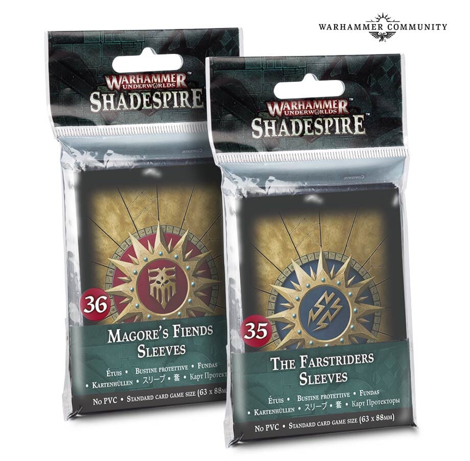 Warhammer Underworlds Shadespire Magore’s Fiends Sleeves Card Sleeves Games Workshop