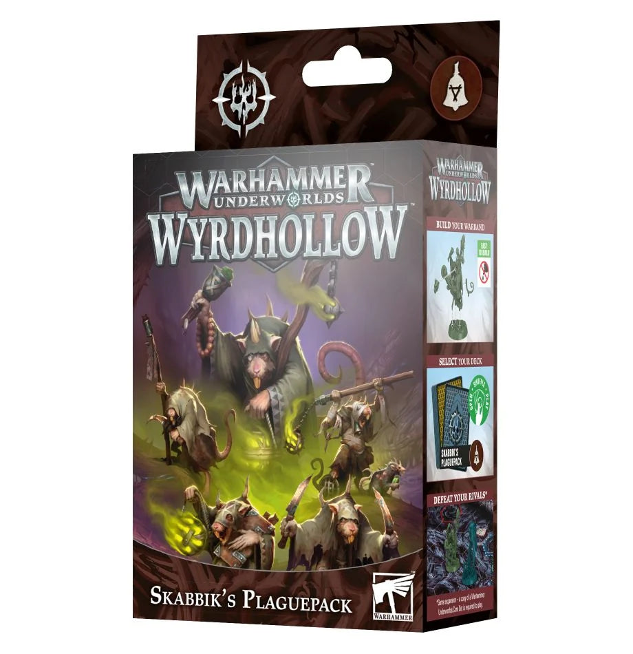 Warhammer Underworlds: Wyrdhollow – Skabbik's Plaguepack Miniatures Games Workshop