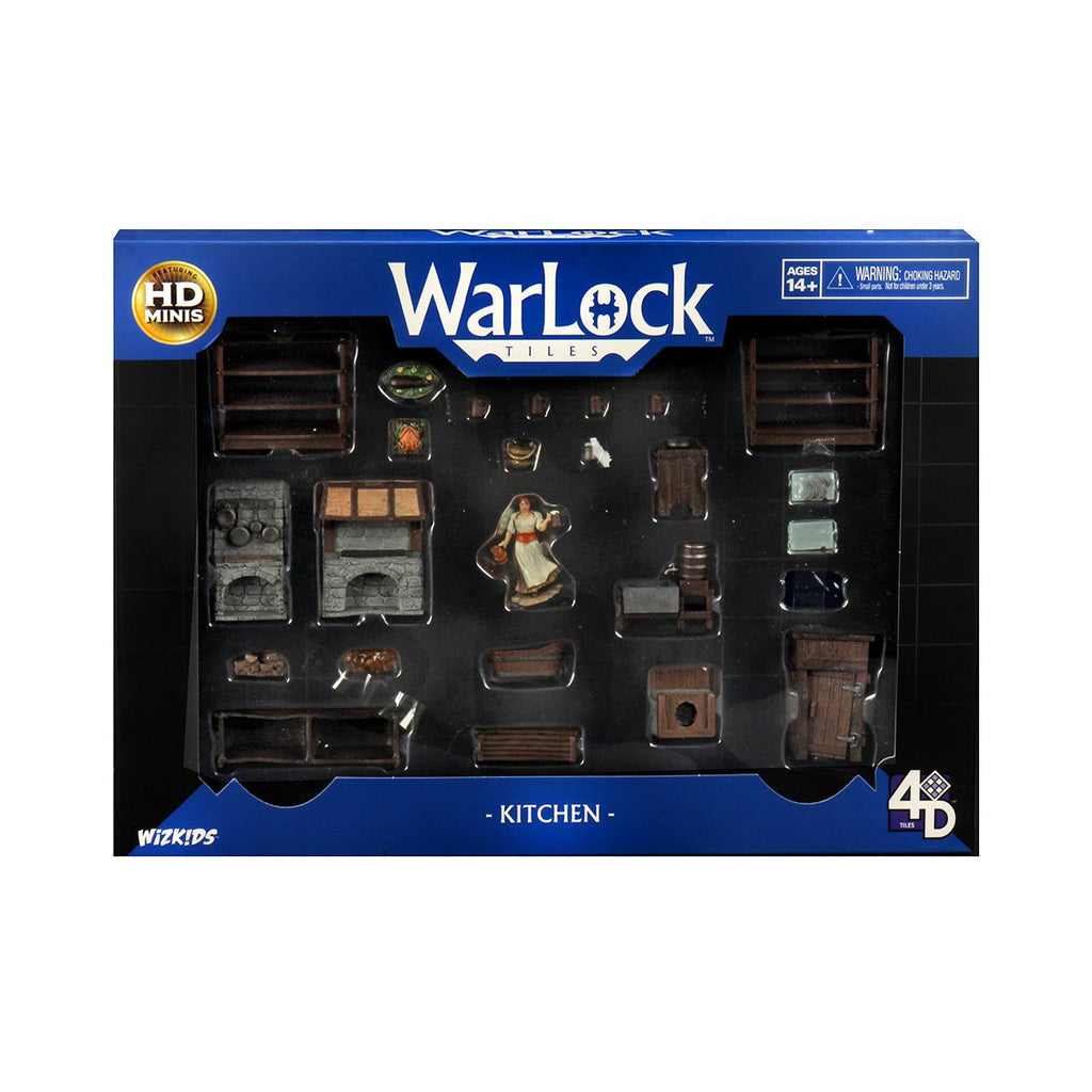 Warlock Tiles: Accessory - Kitchen Miniatures Wizkids