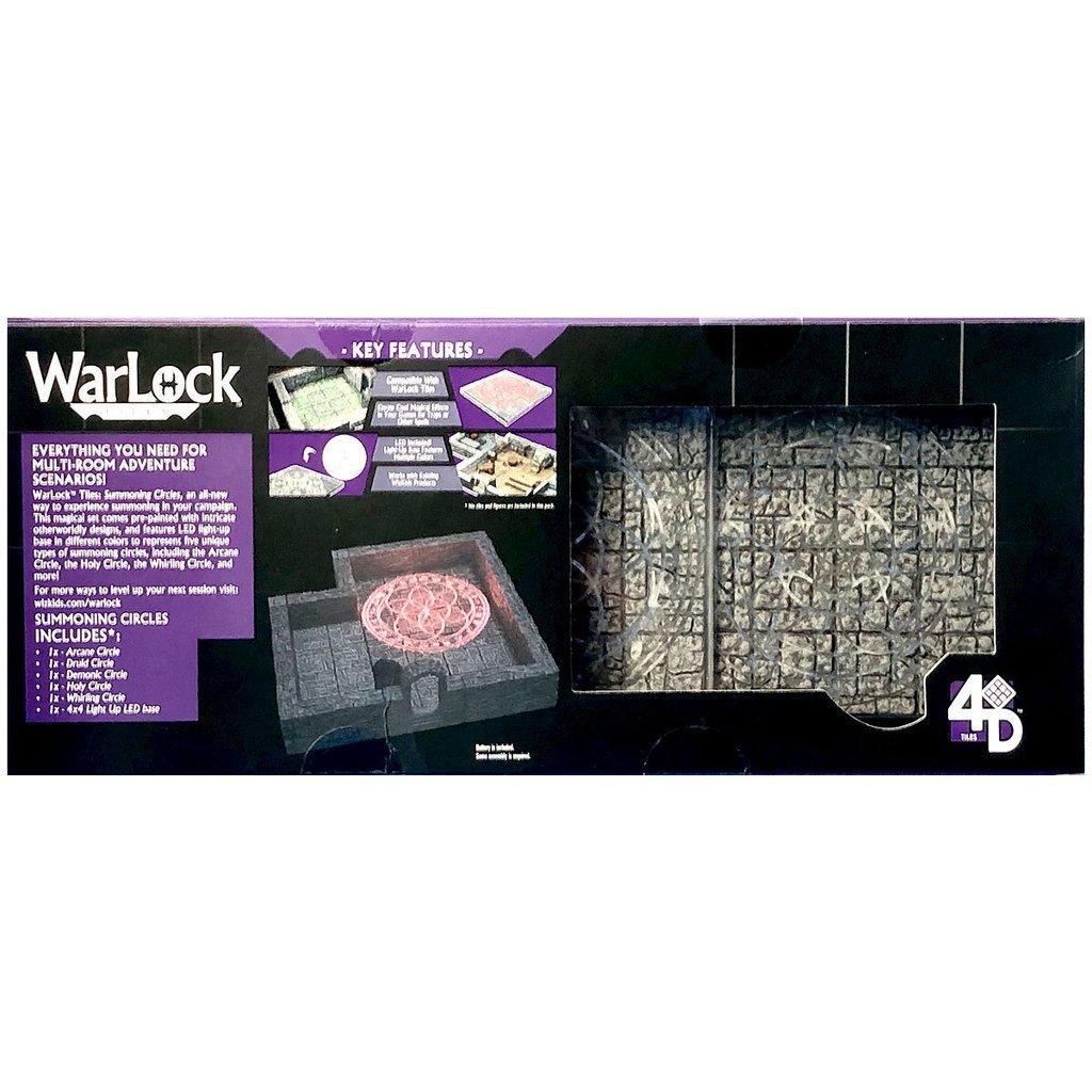 Warlock Tiles: Accessory - Summoning Circles Miniatures Wizkids