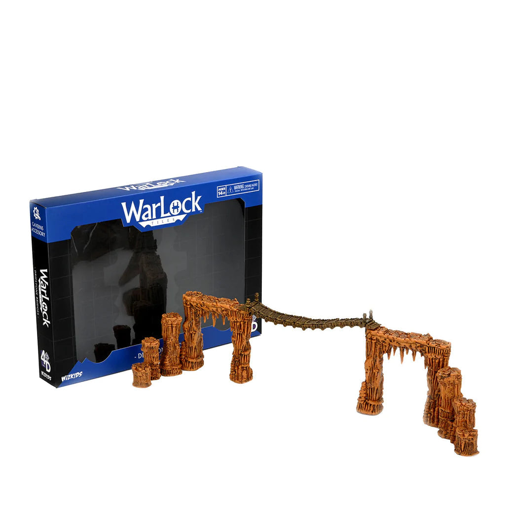 Warlock Tiles: Dripstone Bridges Miniatures Wizkids