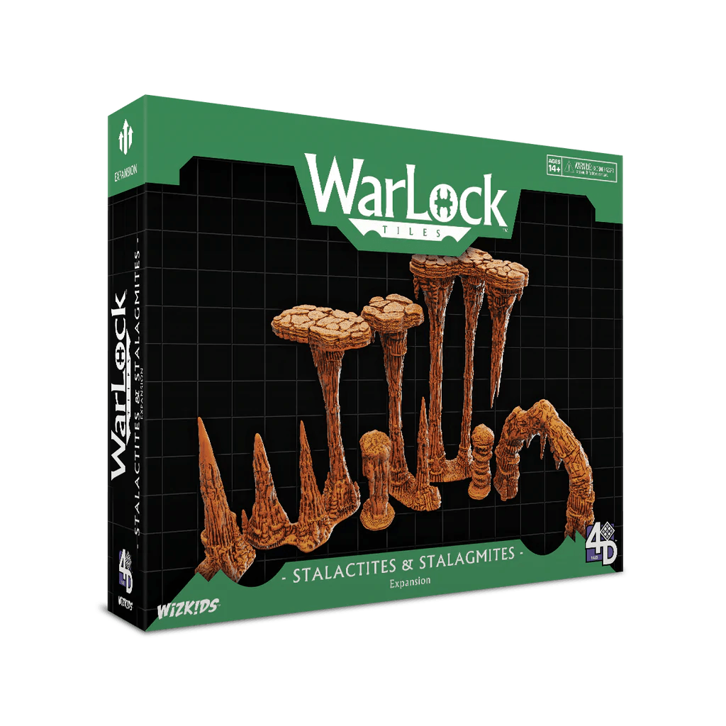 Warlock Tiles: Stalactites & Stalagmites Miniatures Wizkids