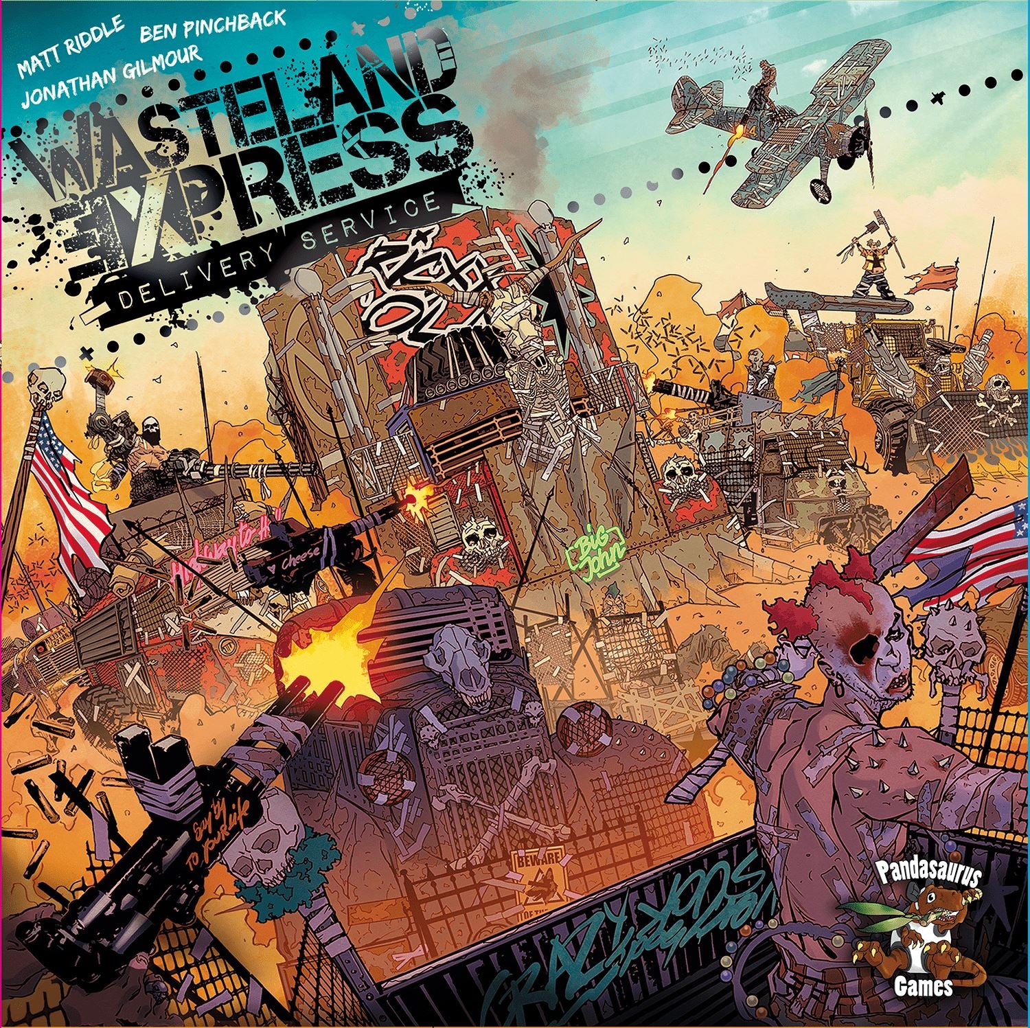 Wasteland Express Delivery Service Board Games Asmodee