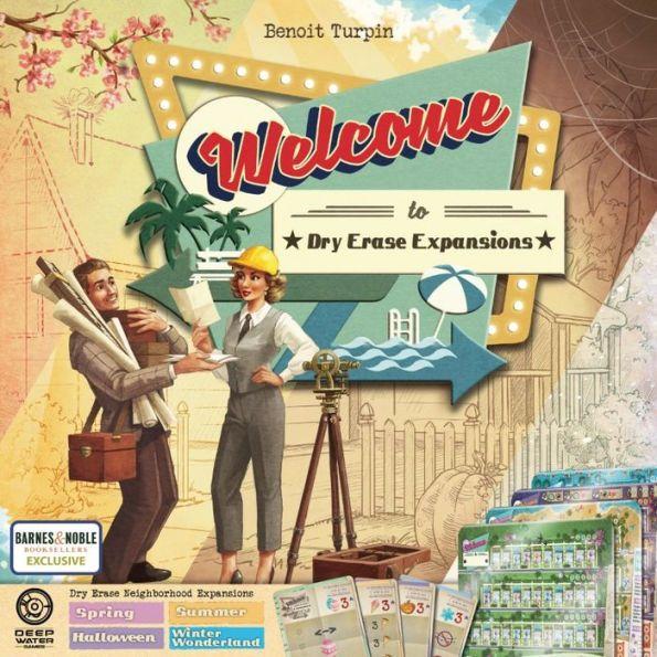 Welcome To...: Dry Erase Expansions Board Games Deep Water Games