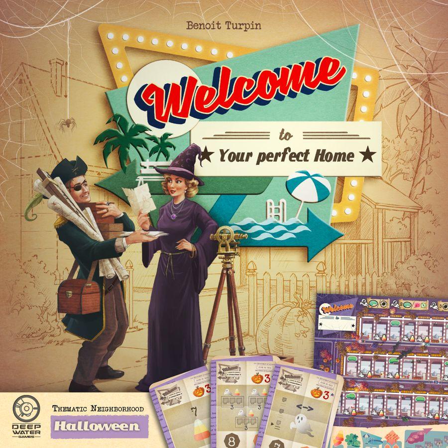 Welcome To...: Halloween Thematic Neighborhood Board Games Deep Water Games