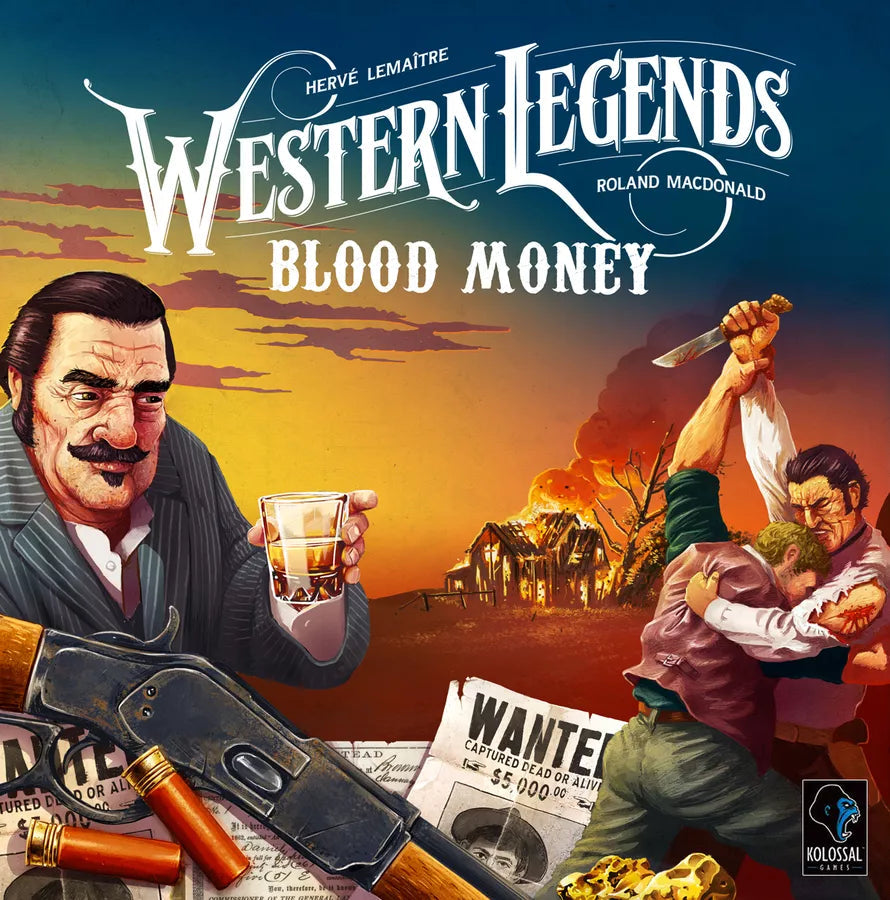 Western Legends: Blood Money Board Games Matagot