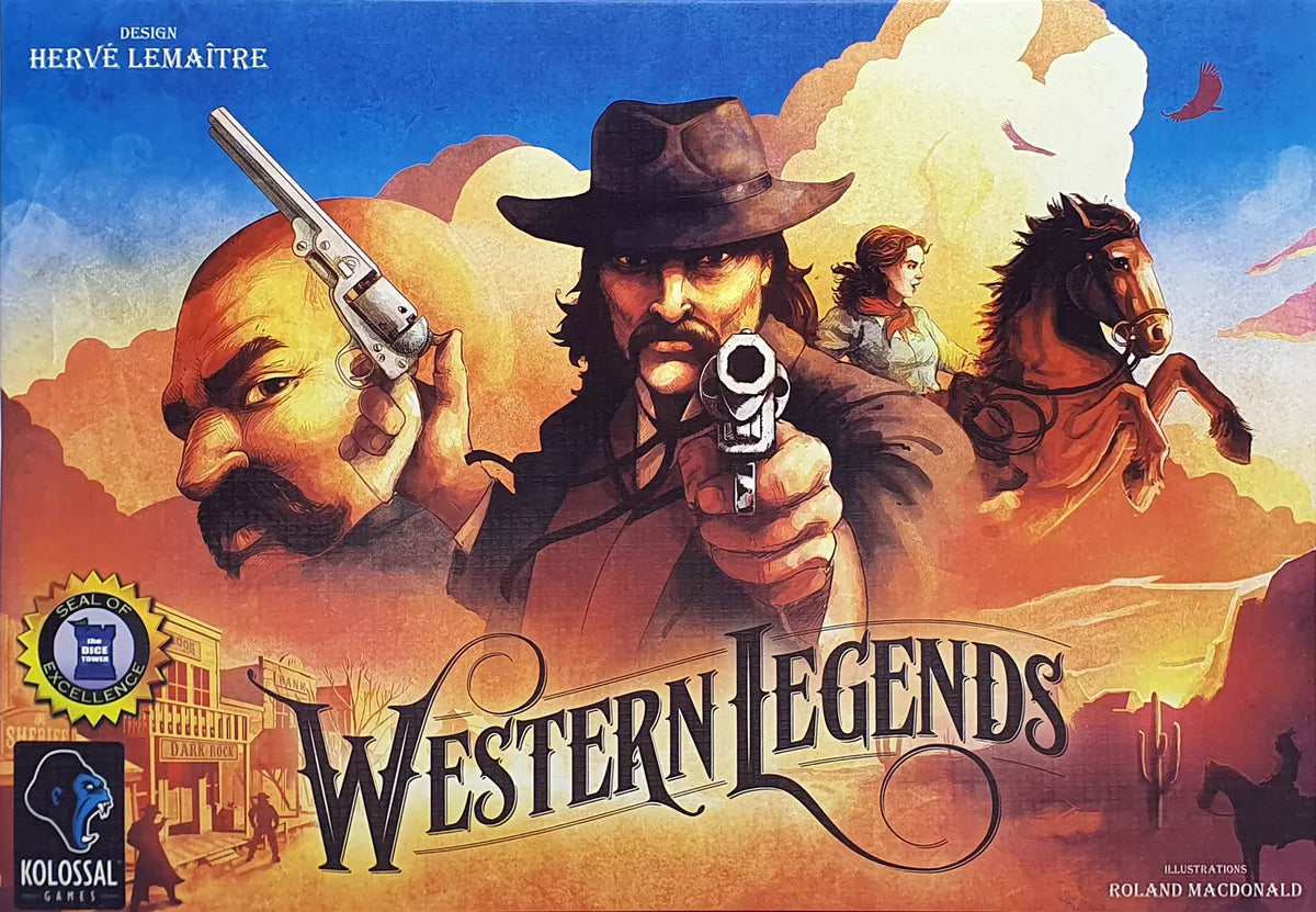 Western Legends Board Game Board Games Matagot