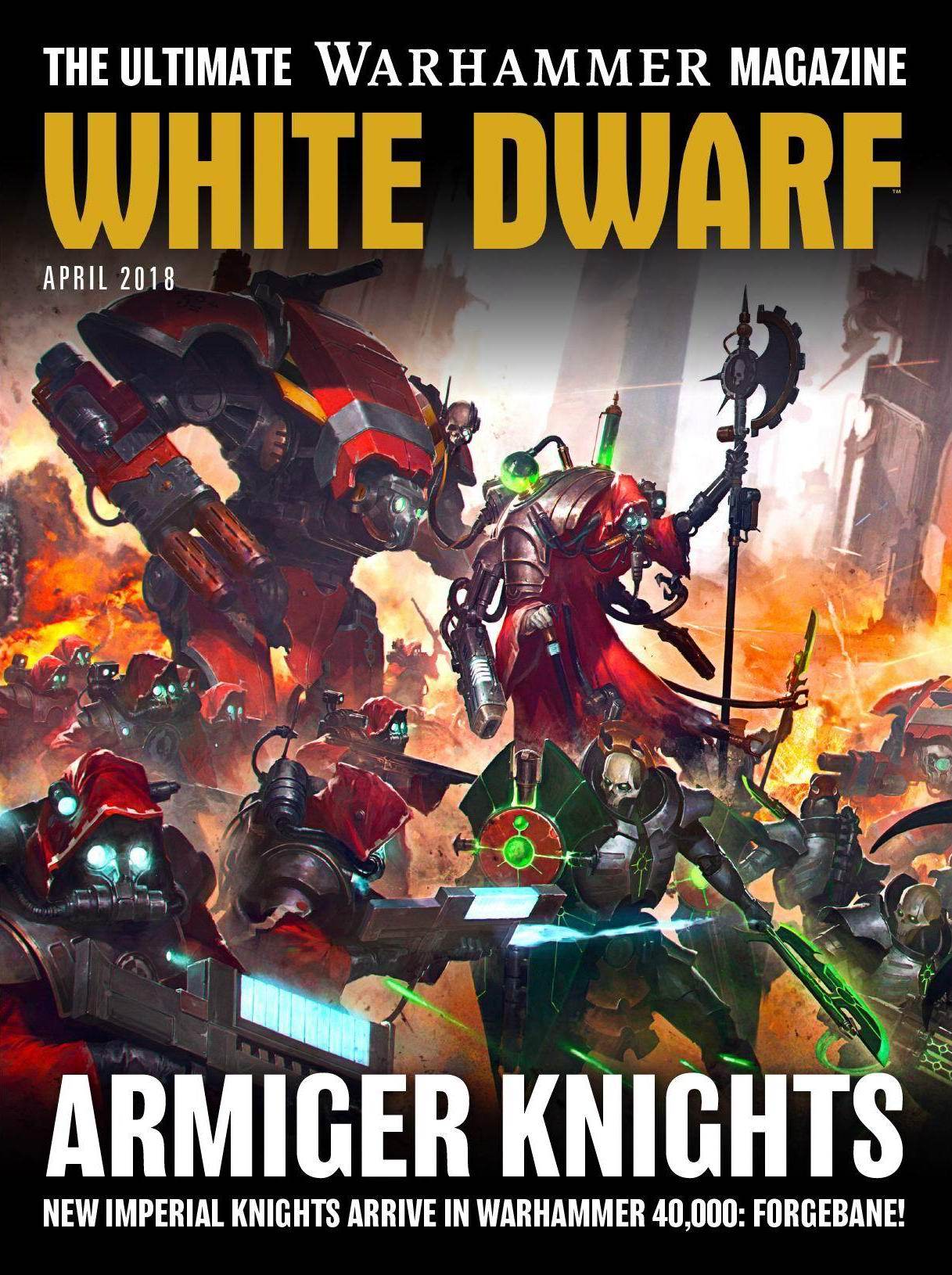 White Dwarf April 2018 Book Games Workshop