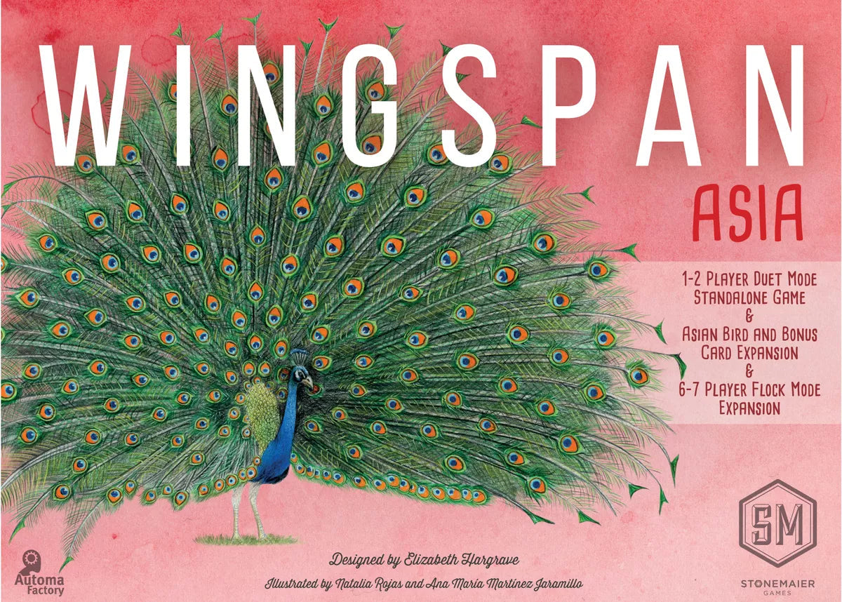 Wingspan Asia Board Games Stonemaier