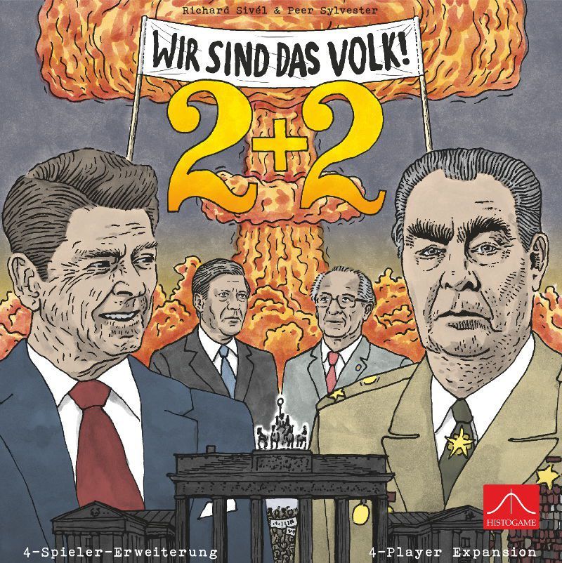 Wir Sind Das Volk! 2+2 Board Games Histogame