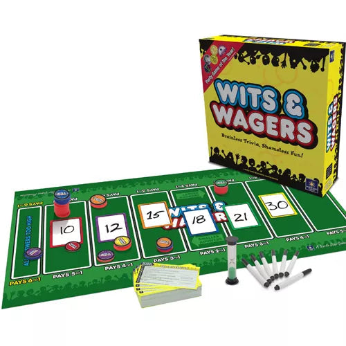 Wits and Wagers Deluxe Edition Board Games NORTH STAR GAMES