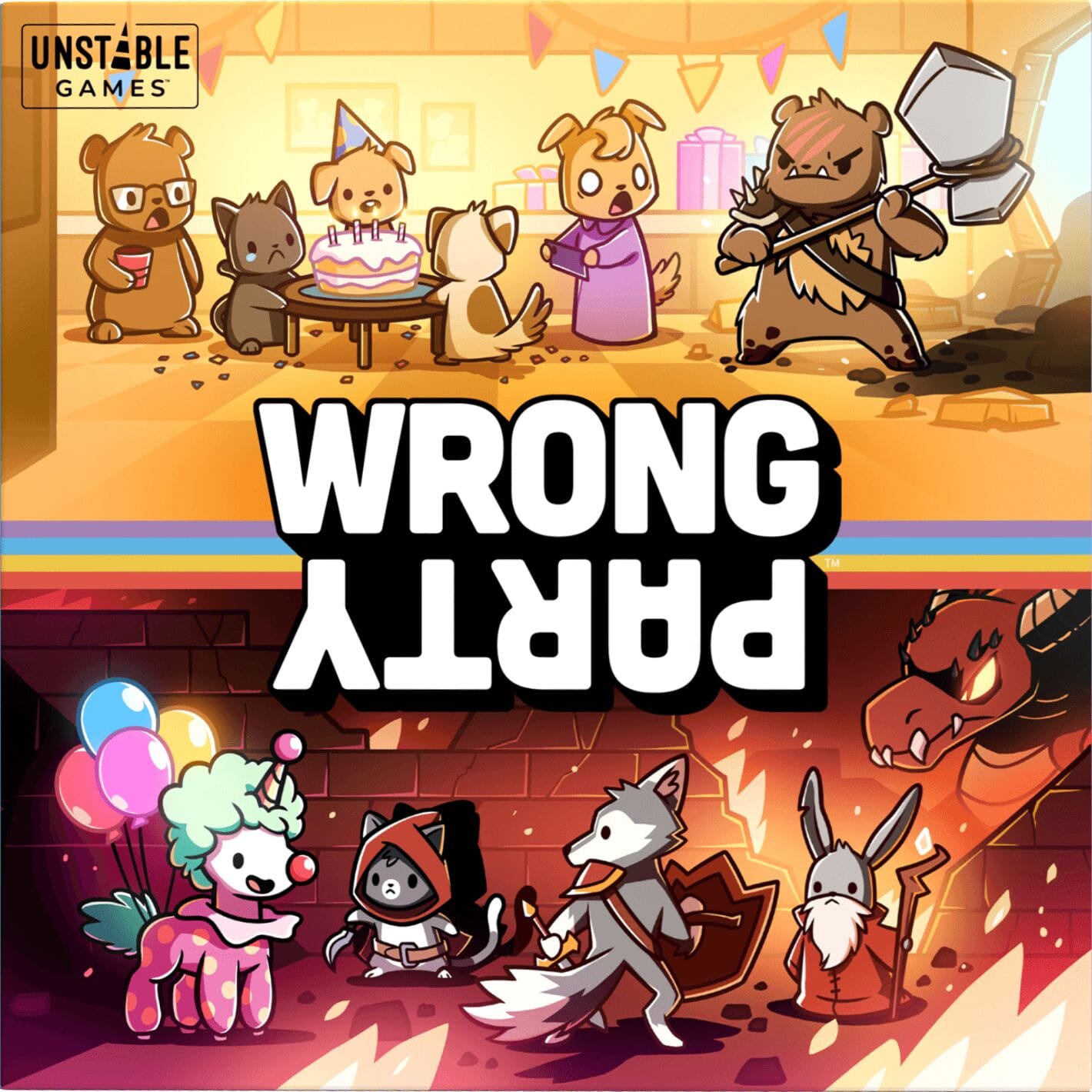 Wrong Party Board Games Unstable Games