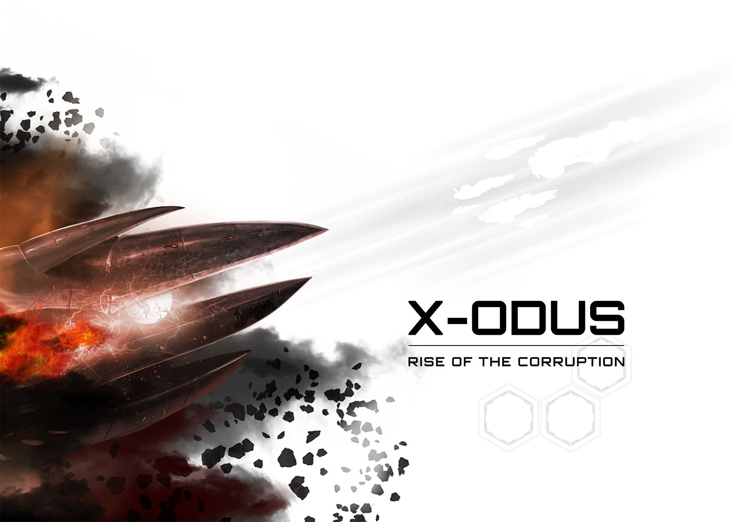 X-ODUS: Rise of the Corruption Board Games Bored Game Ink