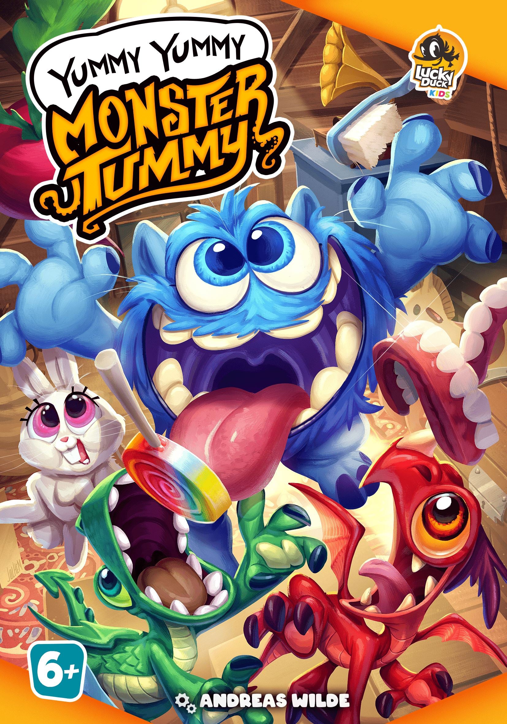 Yummy Yummy Monster Tummy Board Games Lucky Duck Games