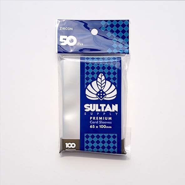 Zircon Board Game Sleeves 65x100 (50 pcs) Card Sleeves Sultan Supply