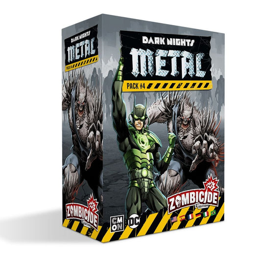 Zombicide 2nd Ediiton - 10th Year Anniversary: Dark Knights Metal Pack#4 Miniatures CMON 