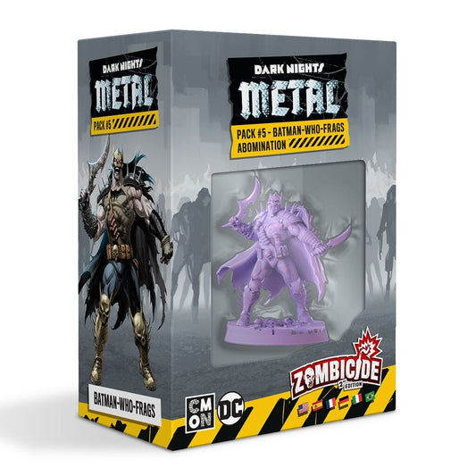 Zombicide 2nd Ediiton - 10th Year Anniversary: Dark Knights Metal Pack#5 Miniatures CMON 