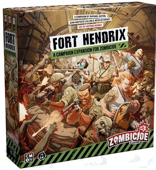 Zombicide 2nd Edition: Fort Hendrix Board Game CMON 