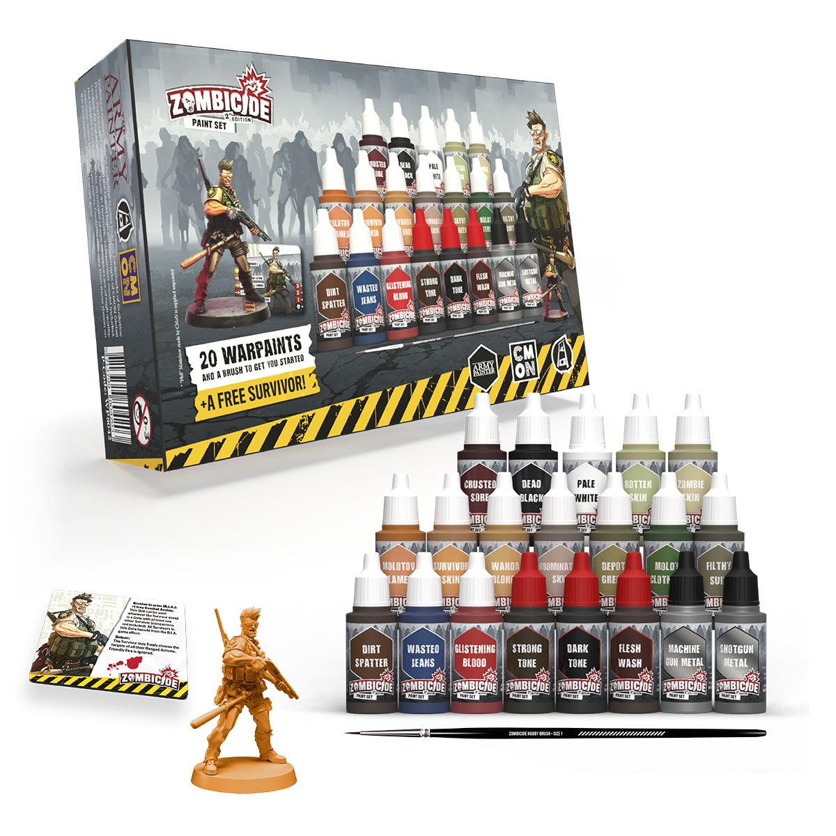 Zombicide 2nd Edition Paint Set Paint The Army Painter