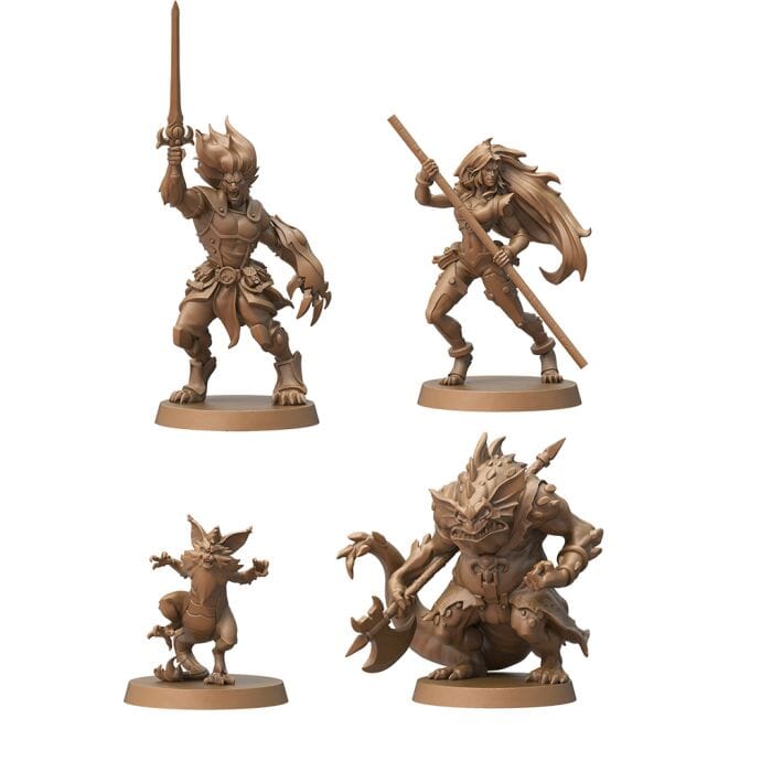 Zombicide Fantasy 10th Year Anniversary: Thundercats Pack#1 Miniatures CMON