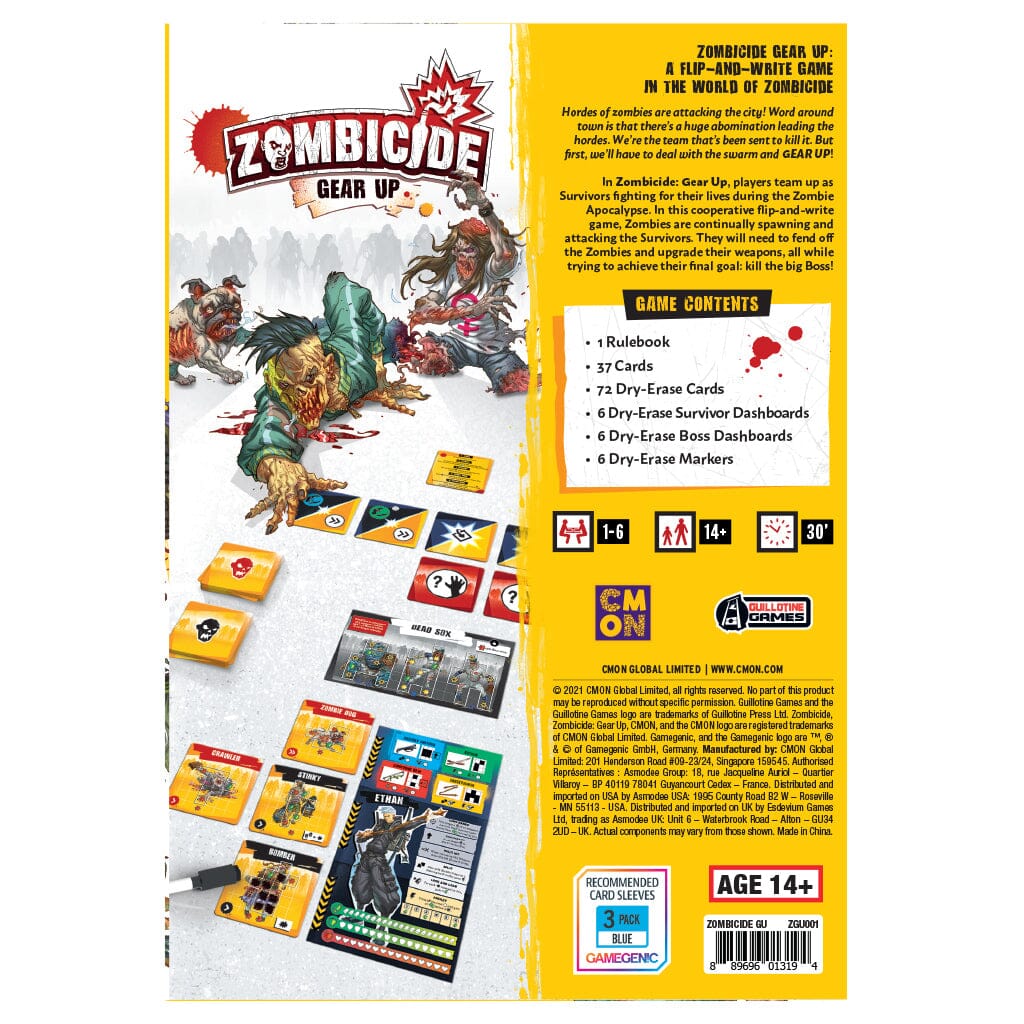 Zombicide: Gear Up Board Games CMON 