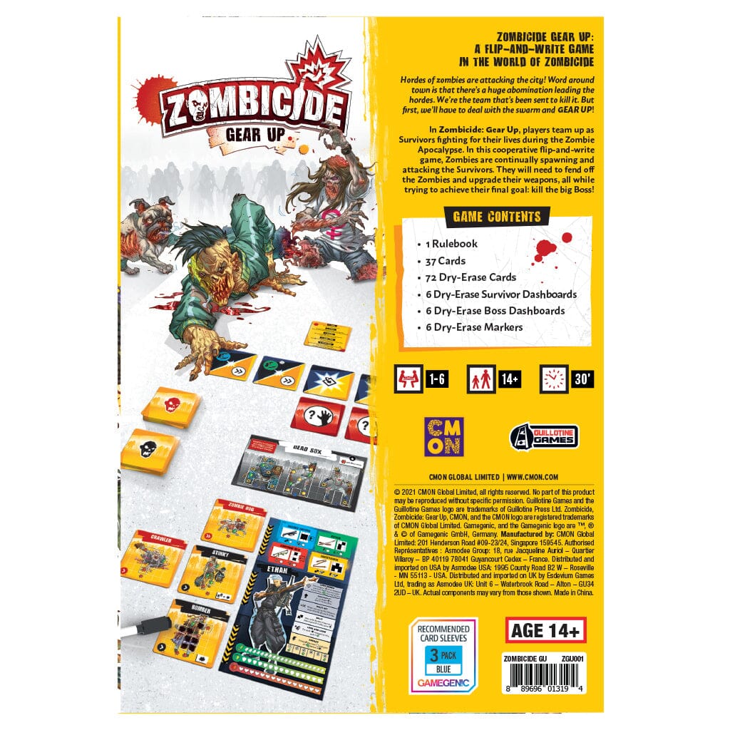 Zombicide: Gear Up Board Games CMON